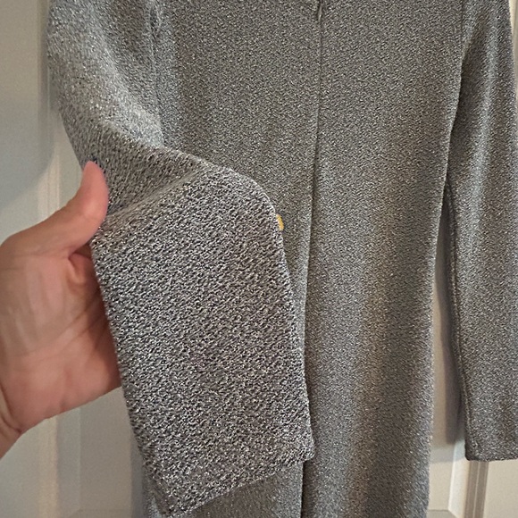 LOVE 83 • Silver Shiny Sleek Jumpsuit • Medium • - Picture 6 of 10